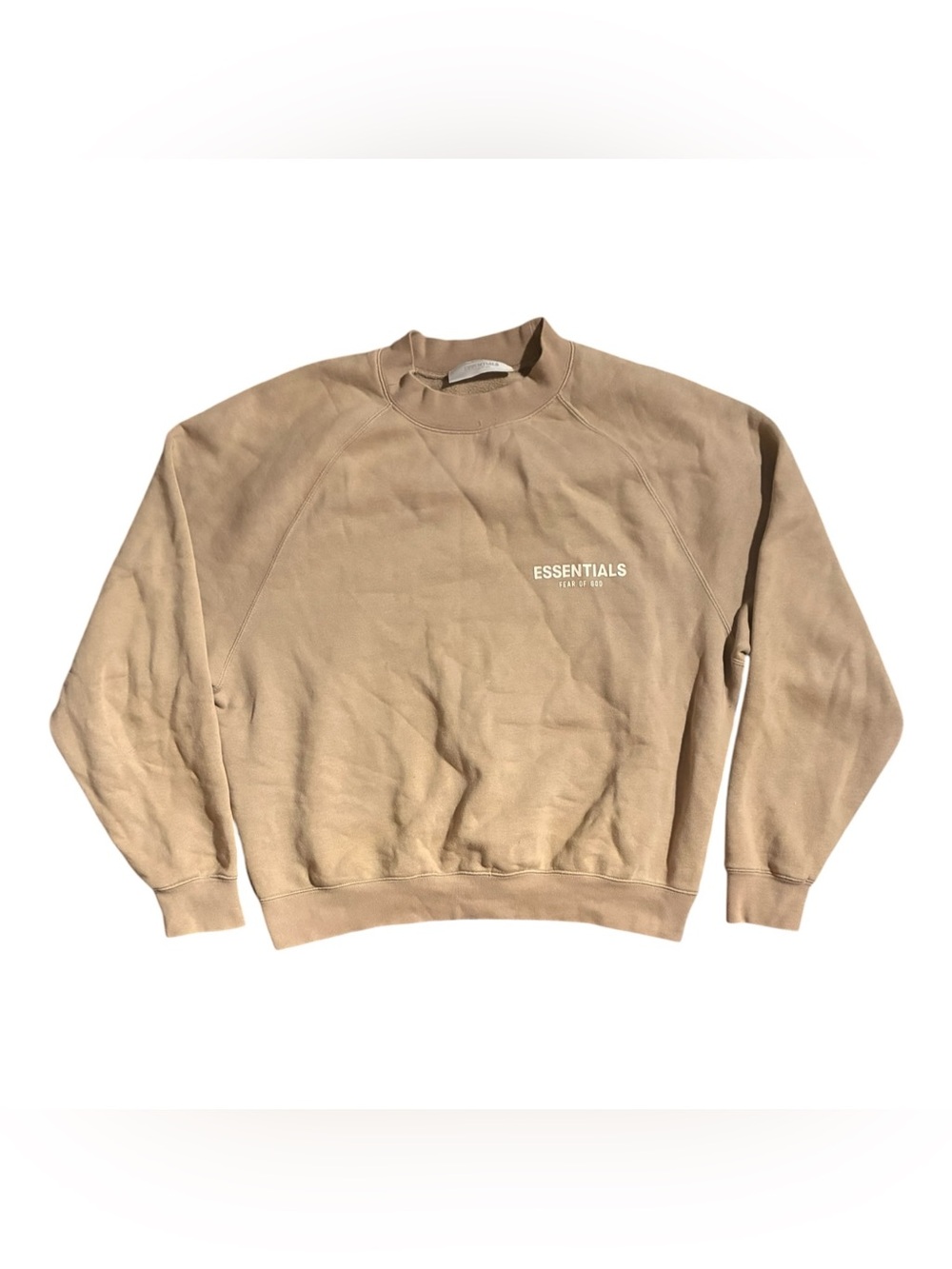 Fear of God Essentials FOG Crewneck in Oak
